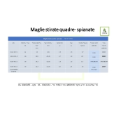 Maglie stirate quadre- spianate (16/20/30) - 